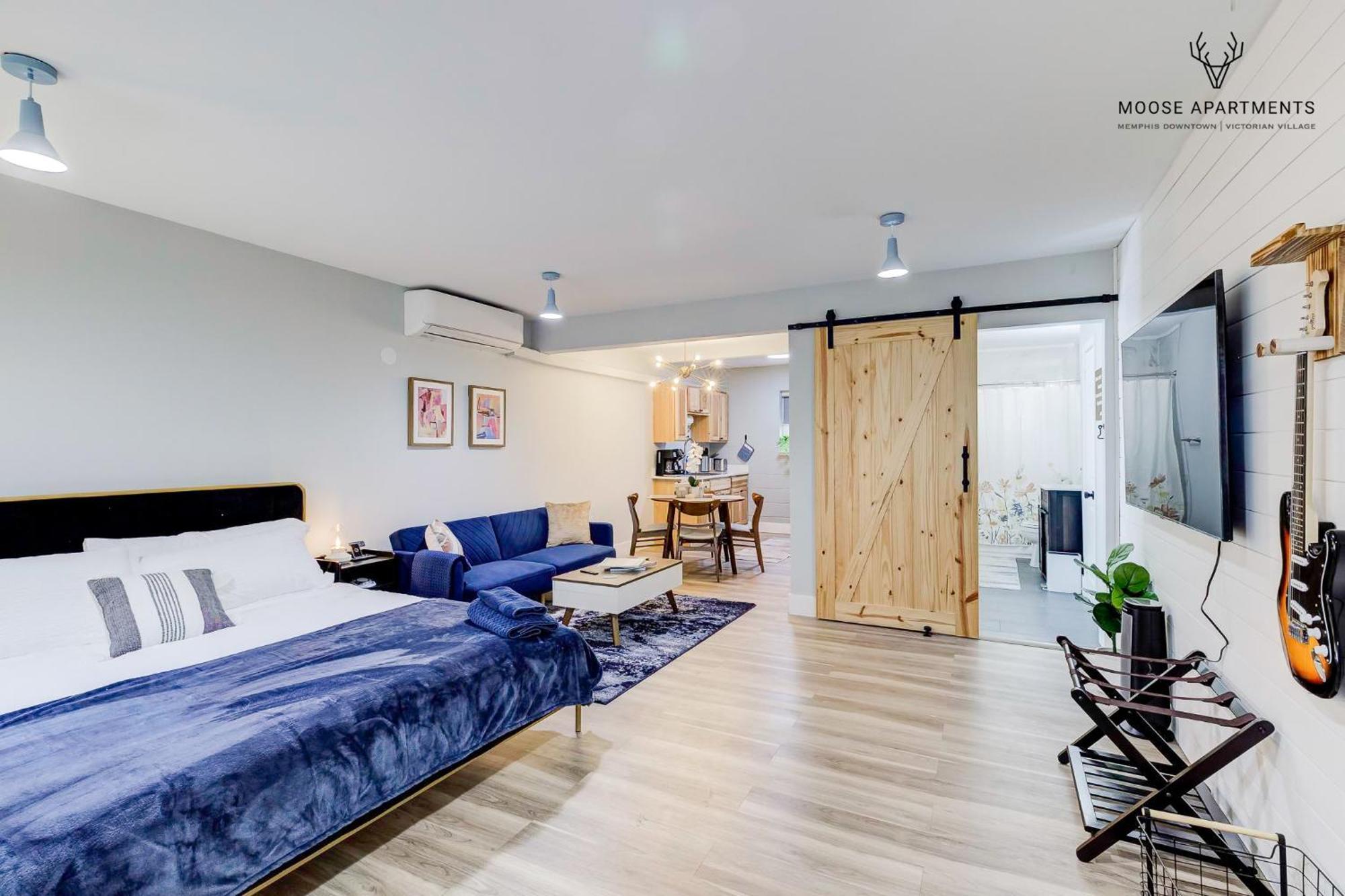 Apartamento The Moose #9 - Brand New Luxe Modern Loft With Free Parking, King Bed & Fast Wifi Memphis Exterior foto