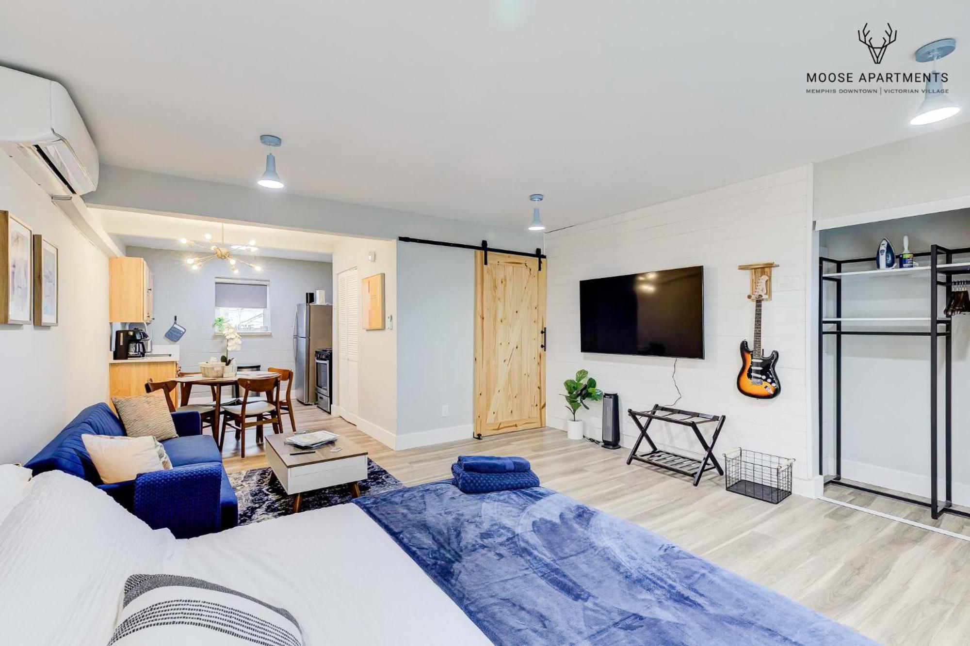 Apartamento The Moose #9 - Brand New Luxe Modern Loft With Free Parking, King Bed & Fast Wifi Memphis Exterior foto
