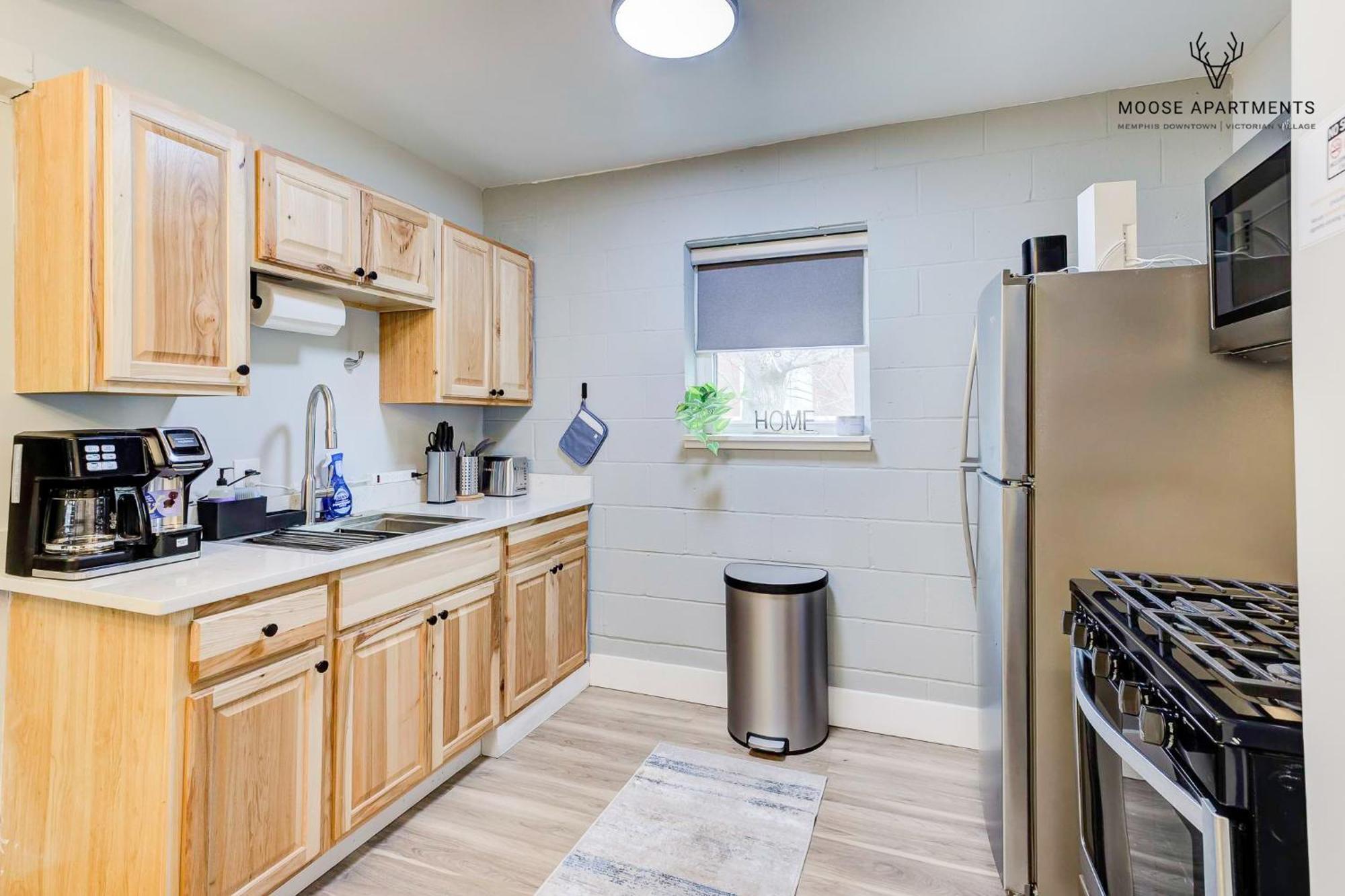 Apartamento The Moose #9 - Brand New Luxe Modern Loft With Free Parking, King Bed & Fast Wifi Memphis Exterior foto